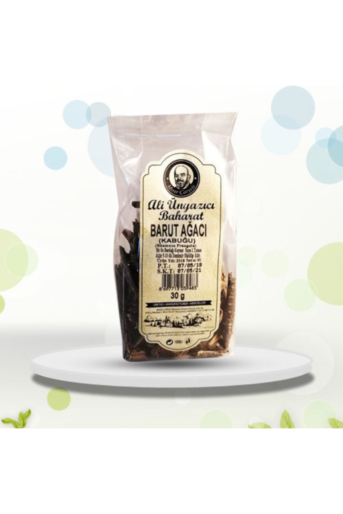 Ali Ünyazıcı Msr Barut Ağacı Kabuğu Paket 30 gr