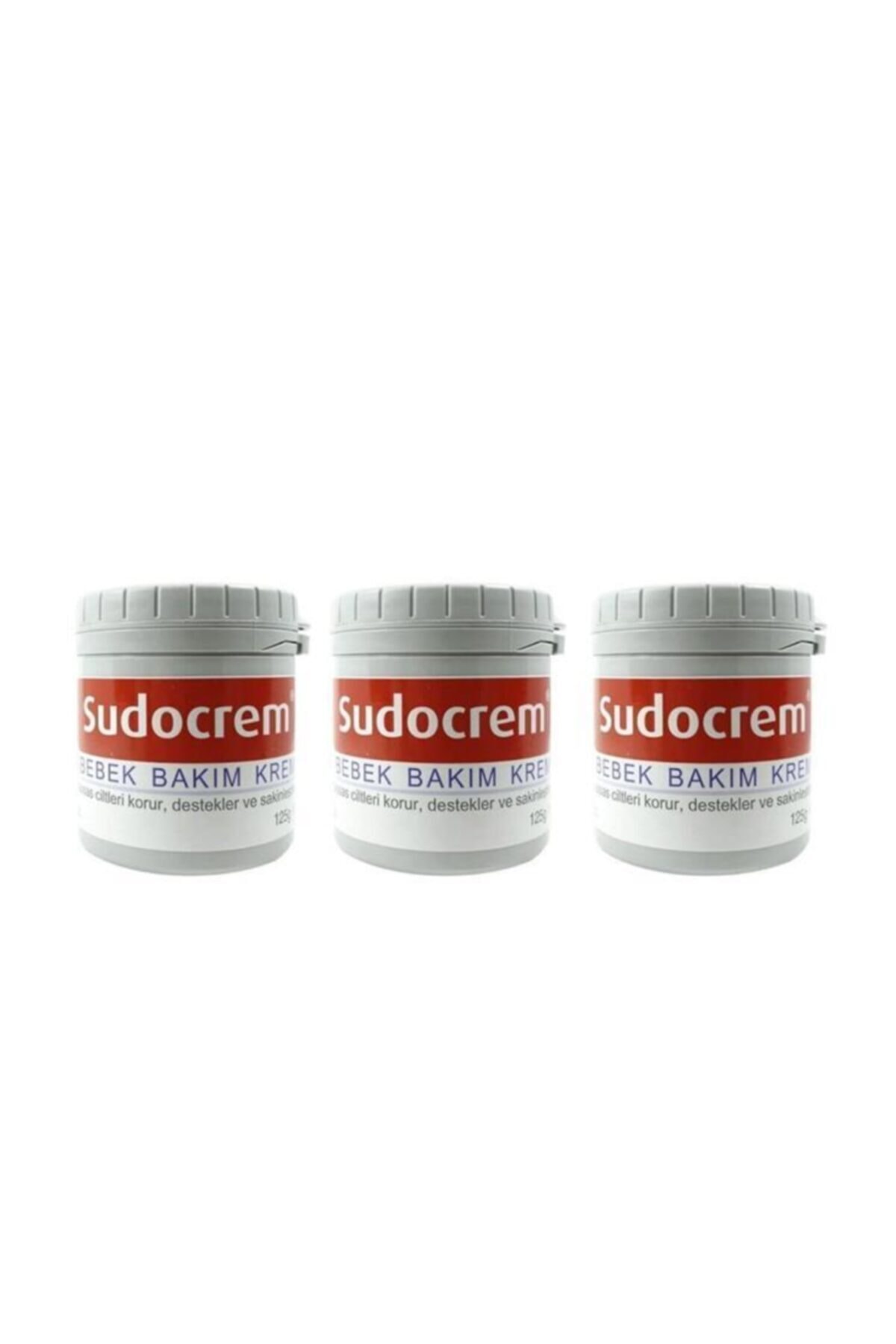 Sudocrem Sudo Crem Bebek Bakım Kremi 3 Adet 125 Gr S.k.t 06.2024