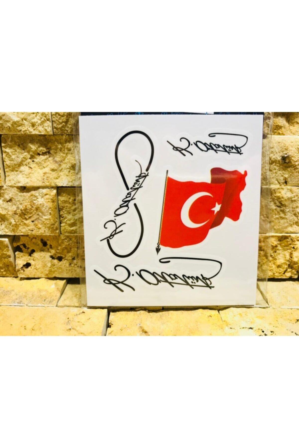 Panda Geçici Kemal Atatürk Modelli Dövme Tattoo