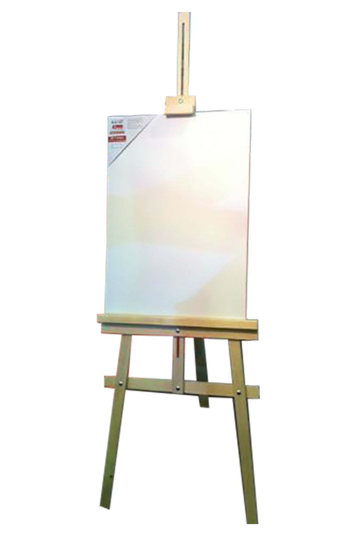 Adalinhome Ahşap Stüdyo Şövale Ve Tuval 60*80 Cm 2'li Set
