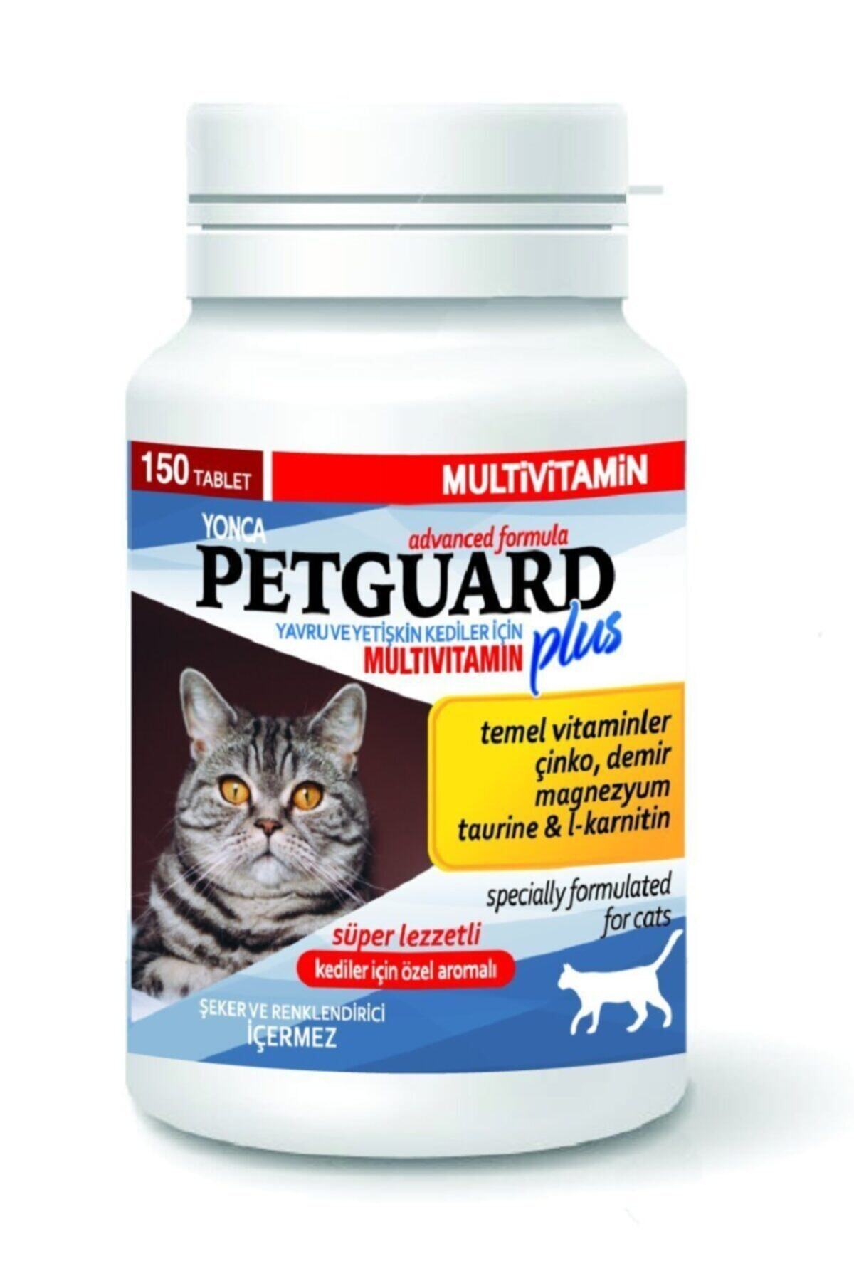 Pet Preety Petguard Plus Kediler Için Multivitamin Tablet