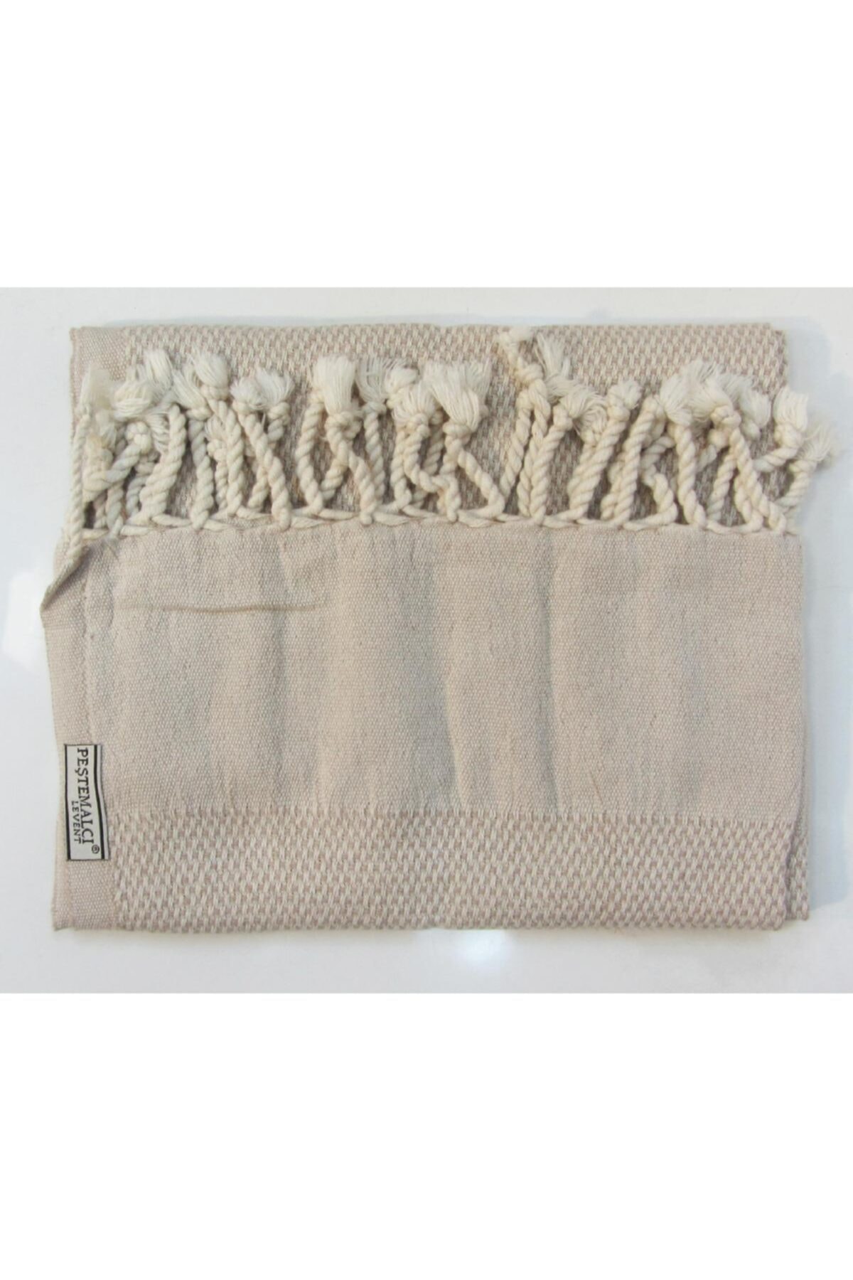 Peştemalcı Levent El Dokuması Pamuk Taş Rengi Peşkir Çocuk Peştamal, Saç Havlusu 50x90 Cm