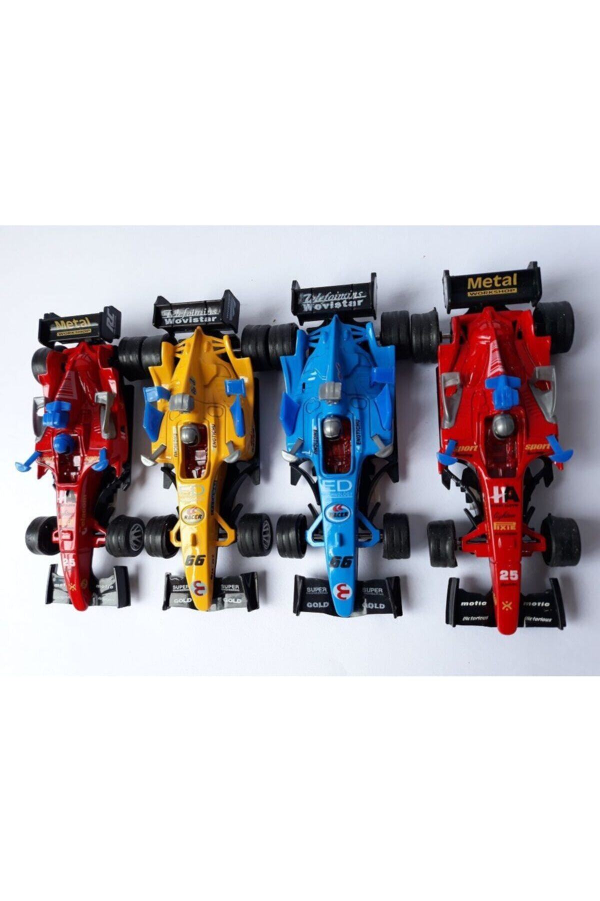 formula 1 metal yaris arabasi 4adet cekbirak f1 oyuncak araba fiyati yorumlari trendyol