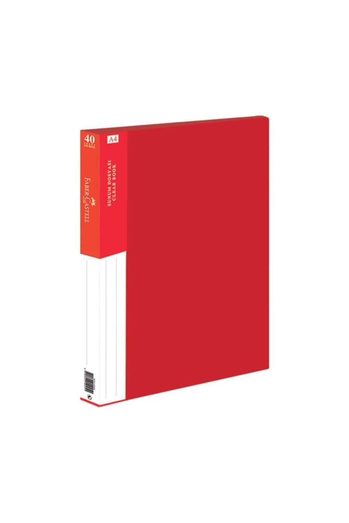 Faber Castell Katalog Dosya 40 Lı Kırmızı 5075140103000