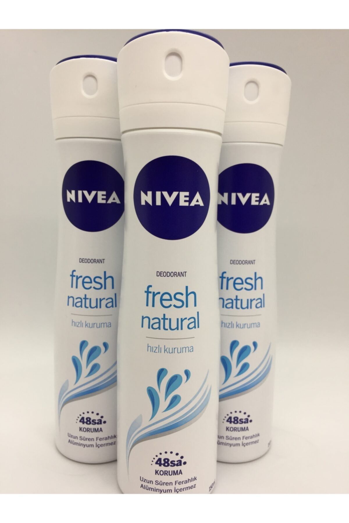 Nivea Fresh Natural Kadın Deodorant 150 Ml X3 Adet
