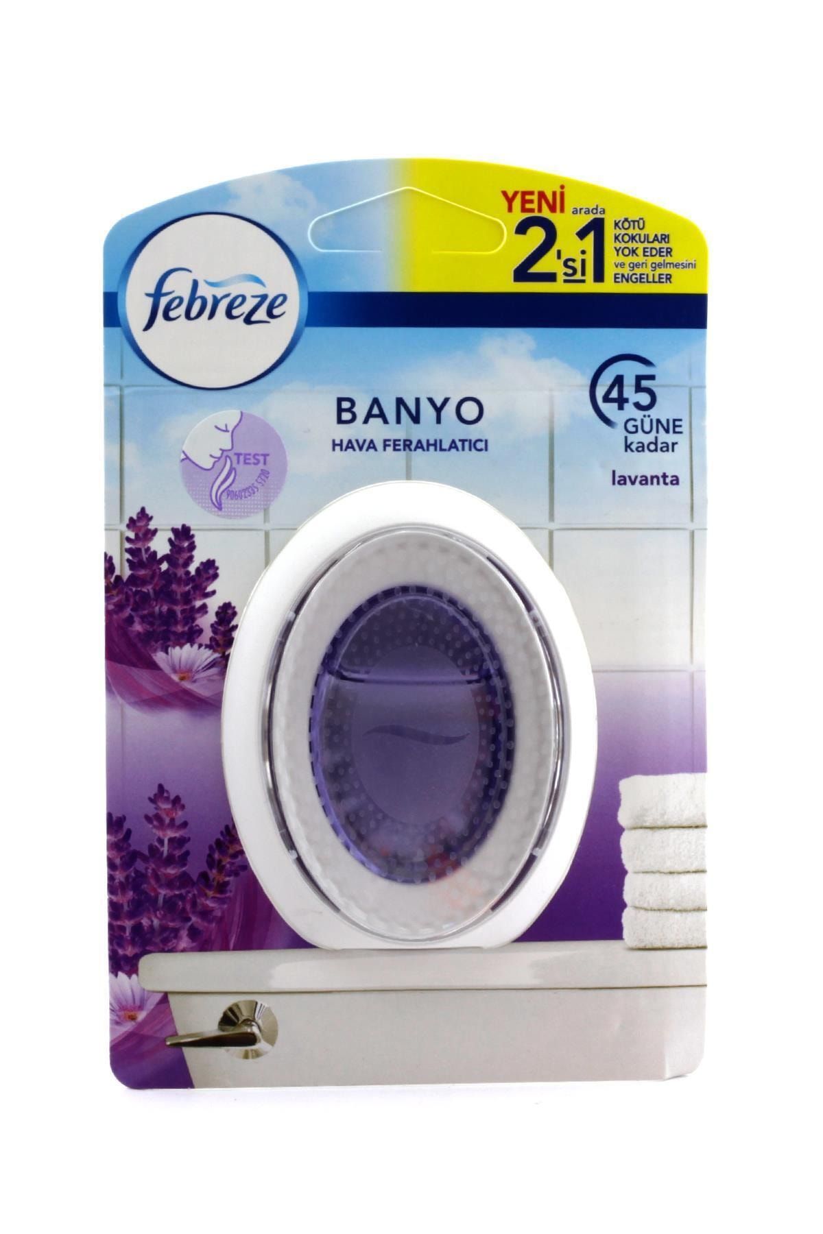 Febreze Hava Ferahlatıcı Banyo  Oda Kokusu Lavanta