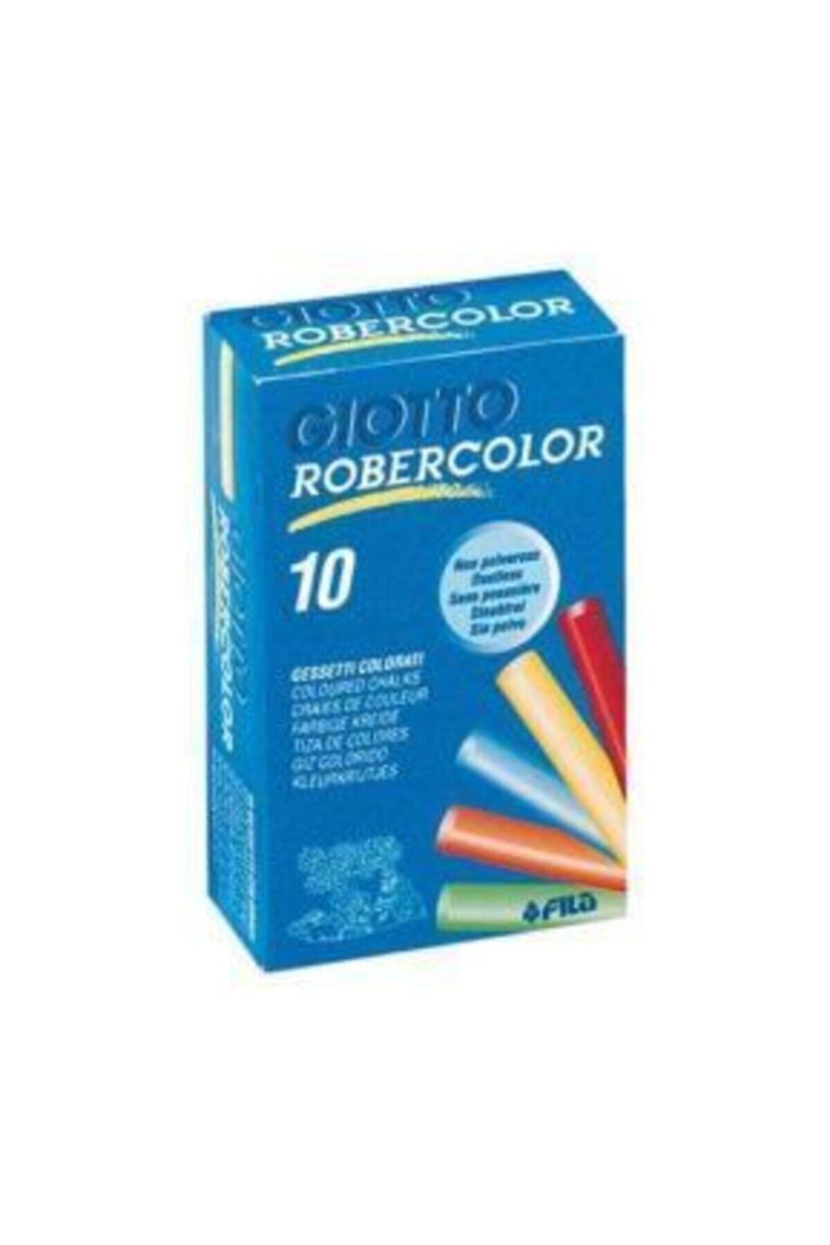 Robercolor Karışık Renkli Tebeşir 10'lu