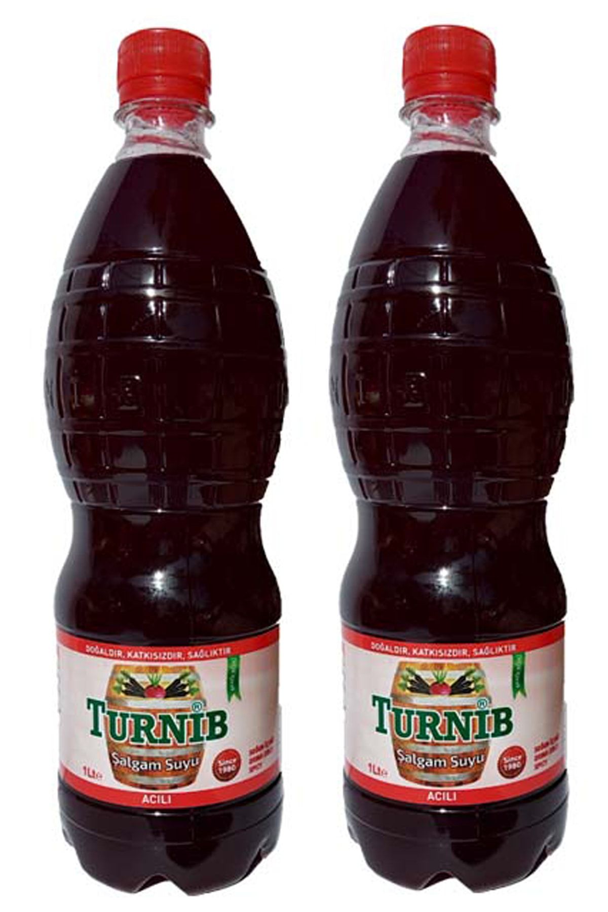 TURNİB Katkısız Acılı Şalgam Suyu 2 Lt