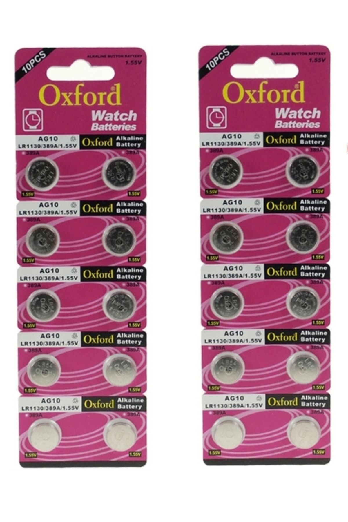 Oxford 20 Adet 189 Alkaline Lr54 Ag10 V10ga Lr 1130 389 Sr1130 Düğme Terazi Saat Baskül Oyuncak Pili
