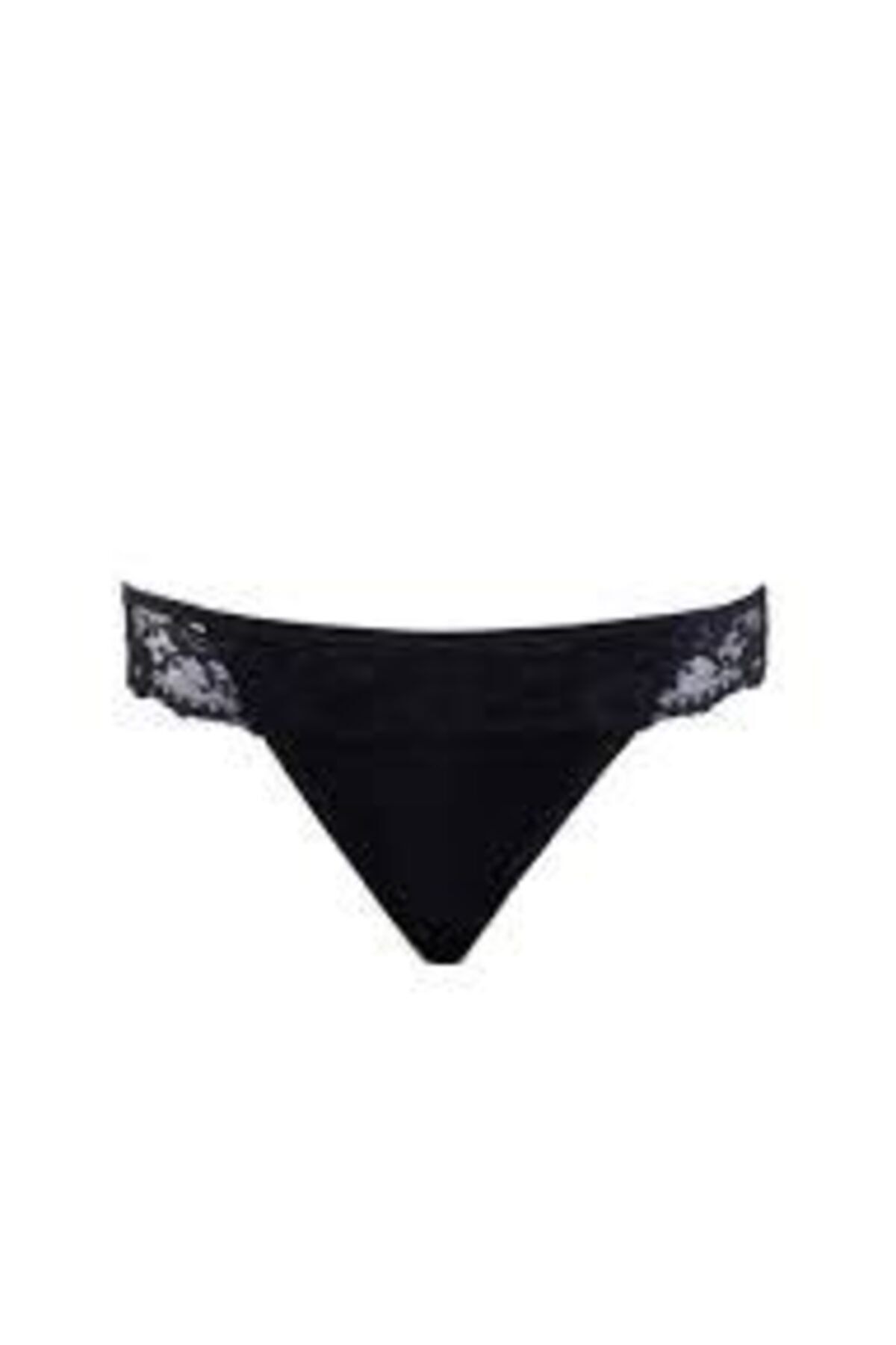 Blackspade Kadın Siyah Dantelli Slip 1338