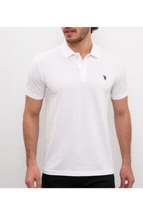 Erkek Beyaz Polo Yaka T-shirt G081gl011.000.954055.vr013 Image 0