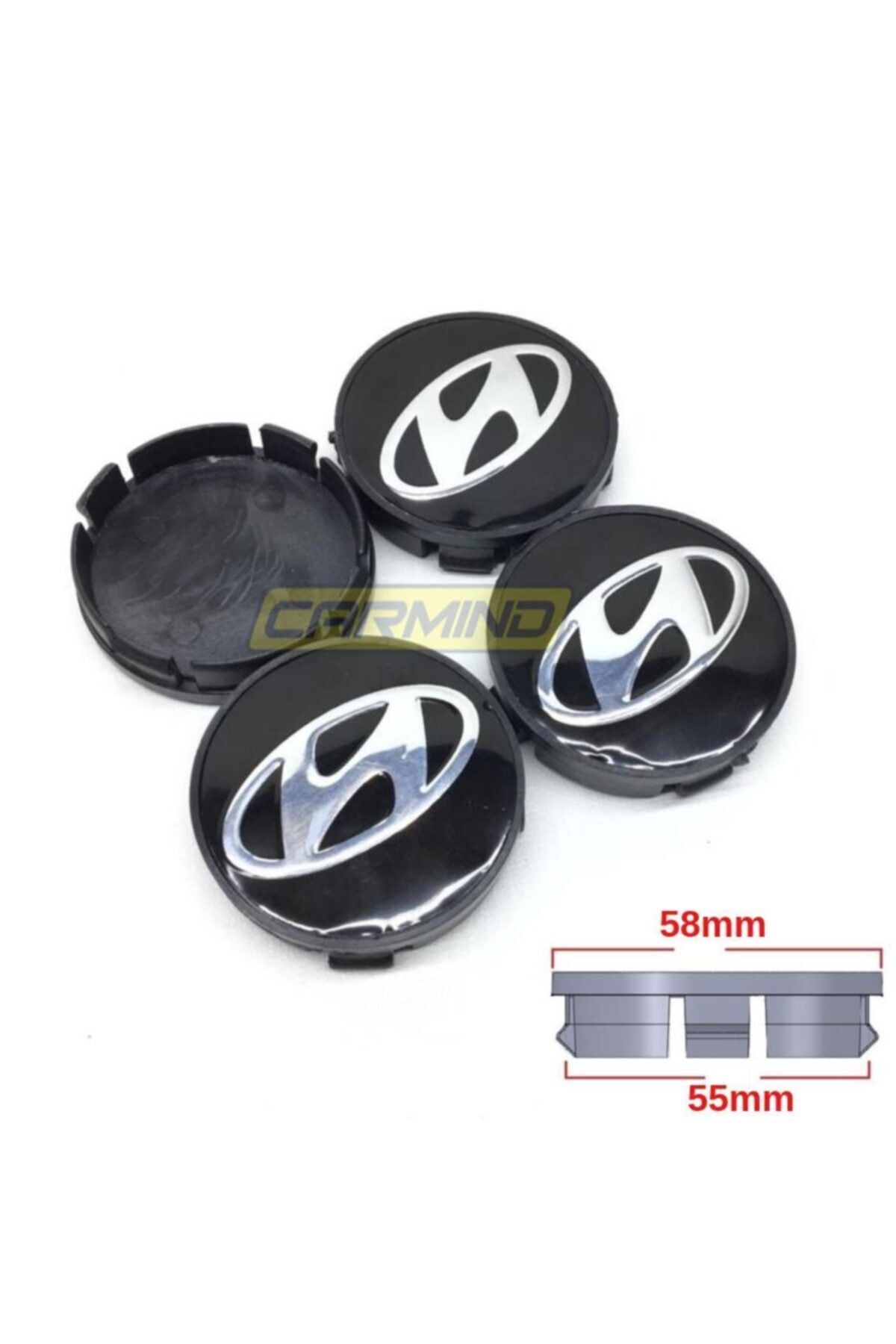 carmind hyundai jant gobek armasi 55 58mm fiyati yorumlari trendyol