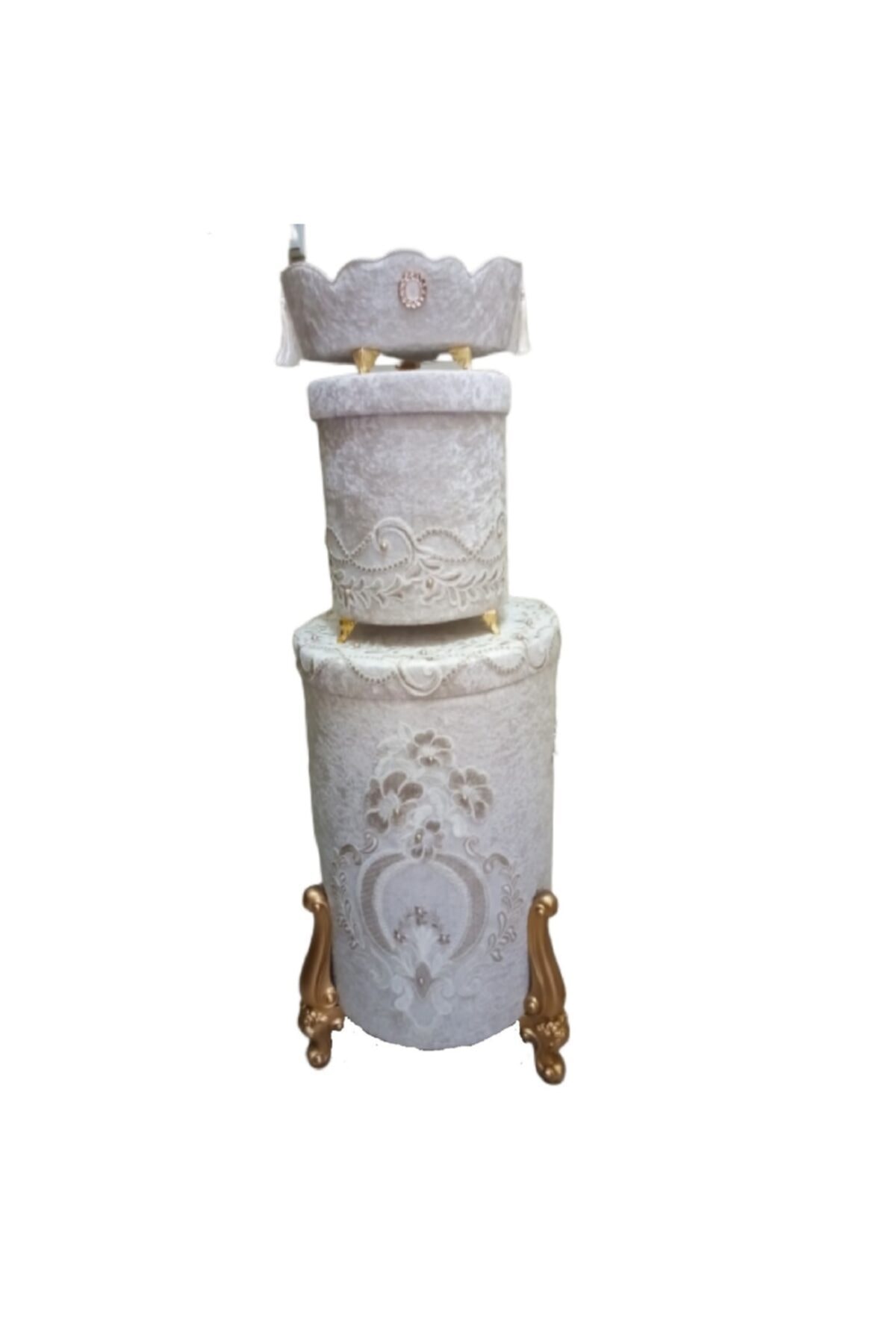 Sonem Çeyiz Kirli Banyo Çamaşır Sepeti 3lü 0912b