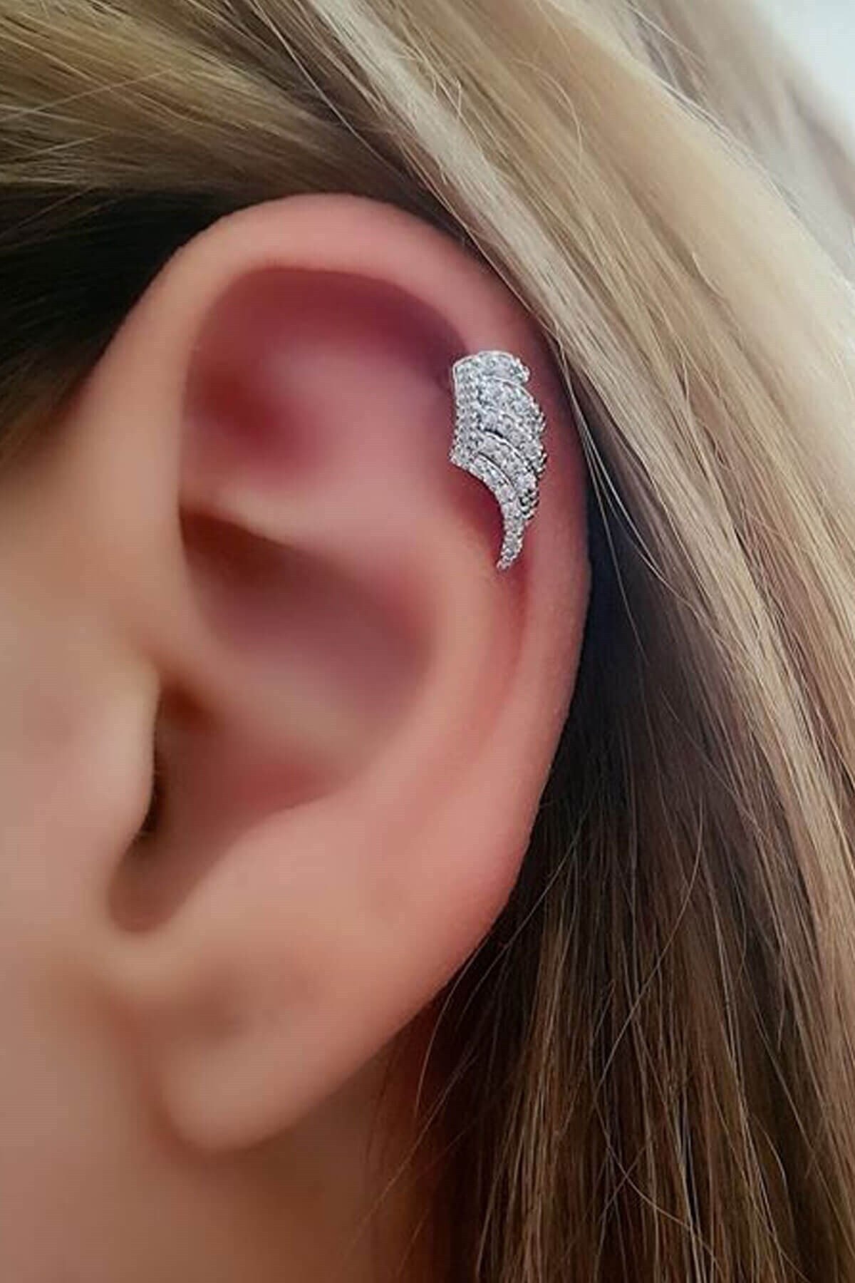 OSESHOP 316l Anti Alerjik Cerrahi Celik Tragus Veya Kikirdak Helix Piercing