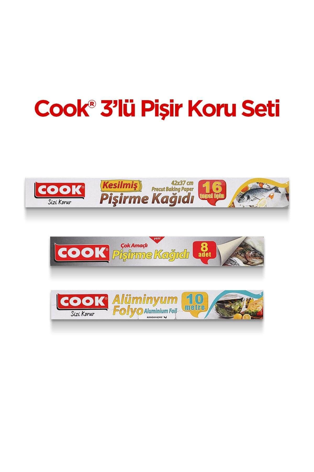 COOK 3'lü Pişir Koru Seti