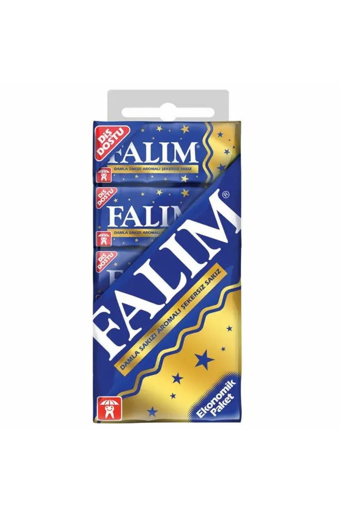 Falım Damla Sakızı Aromalı Şekersiz Sakız 5'li 35 gr