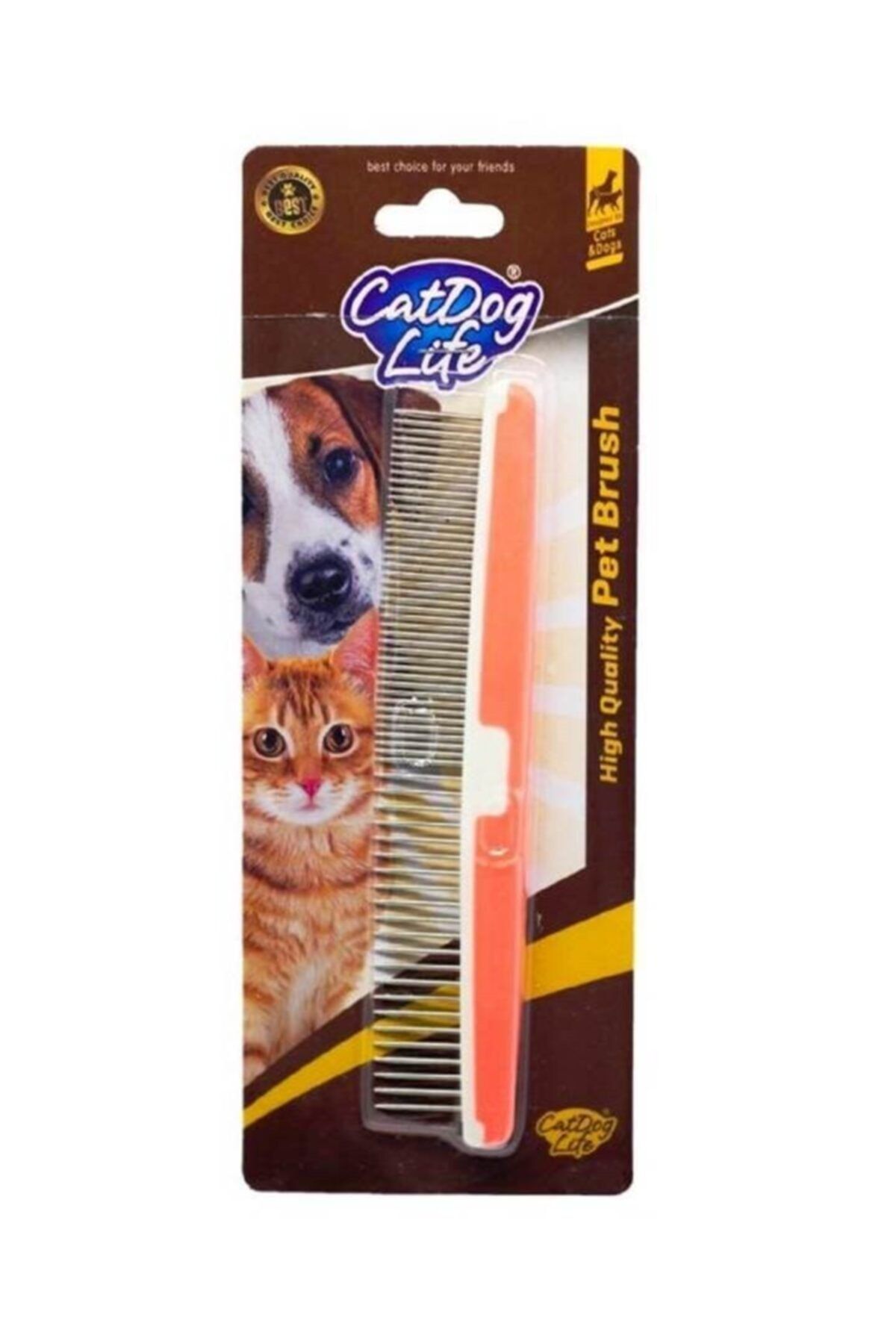 Catlife Cat&doglife Kedi Ve Köpekler Için Kalın Ve Ince Tarak-202408
