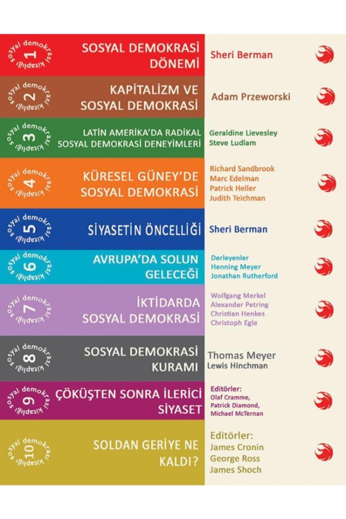 Phoenix Yayınevi Sosyal Demokrasi Kitaplığı Serisi / 10 Kitap Set