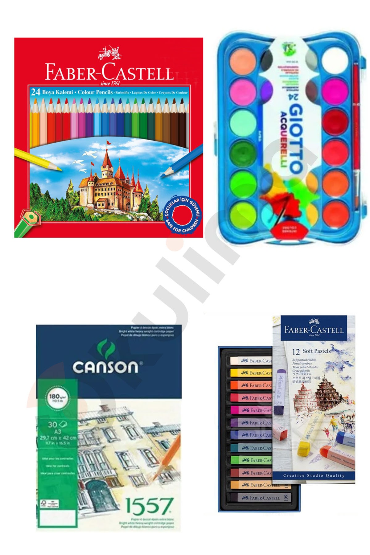 Canson Resim Defteri Set