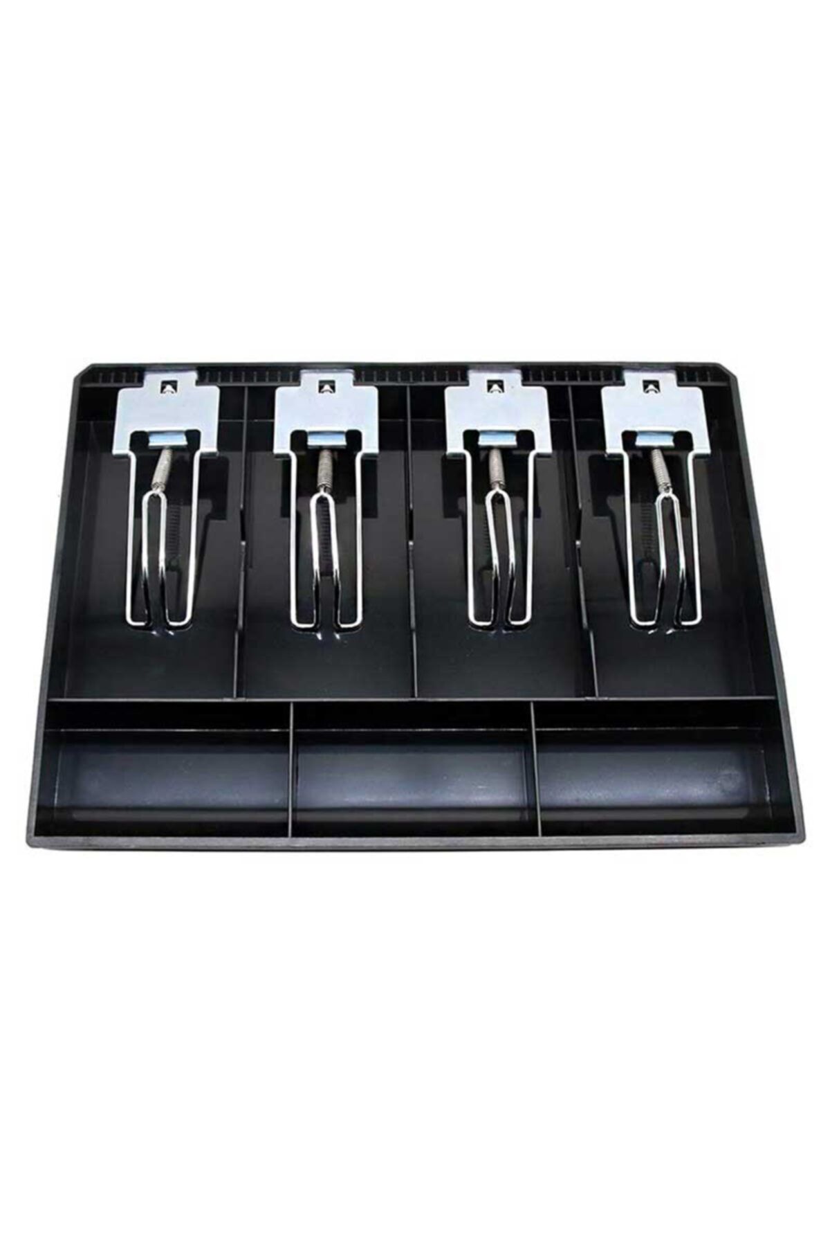SAYPOS Plastik Çekmece Içi Para Düzenleyici 4 Banknot Bölmeli 32,3 x 24,5 x 3,5 cm