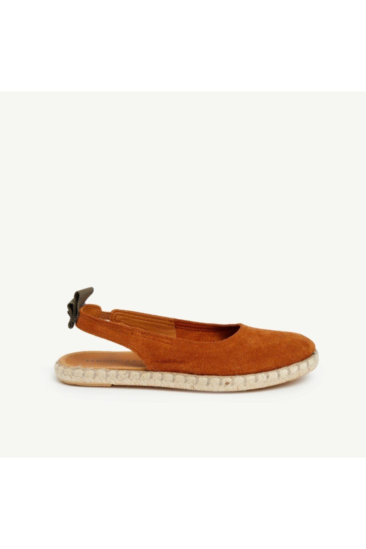 Yargıcı Kadın Kahve Süet Espadril 9YKAY4098X