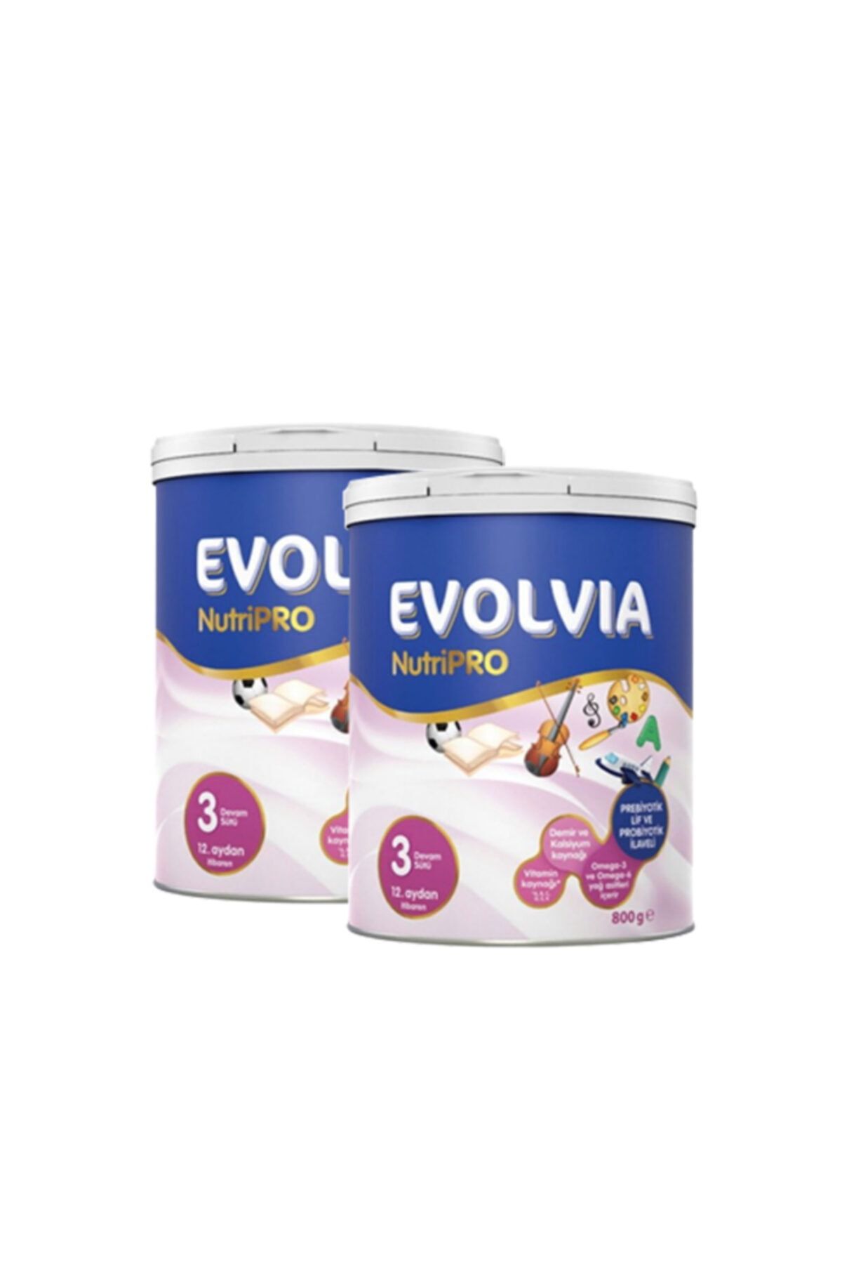 Evolvia 3 Devam Sütü Nutripro Plus 800 gr x 2 Adet