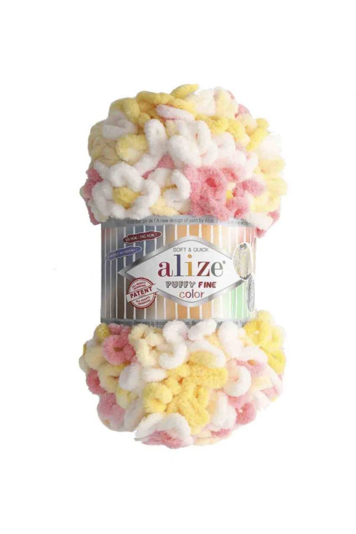 Egesol Alize Puffy Fine Color El Örgü Ipi 5942