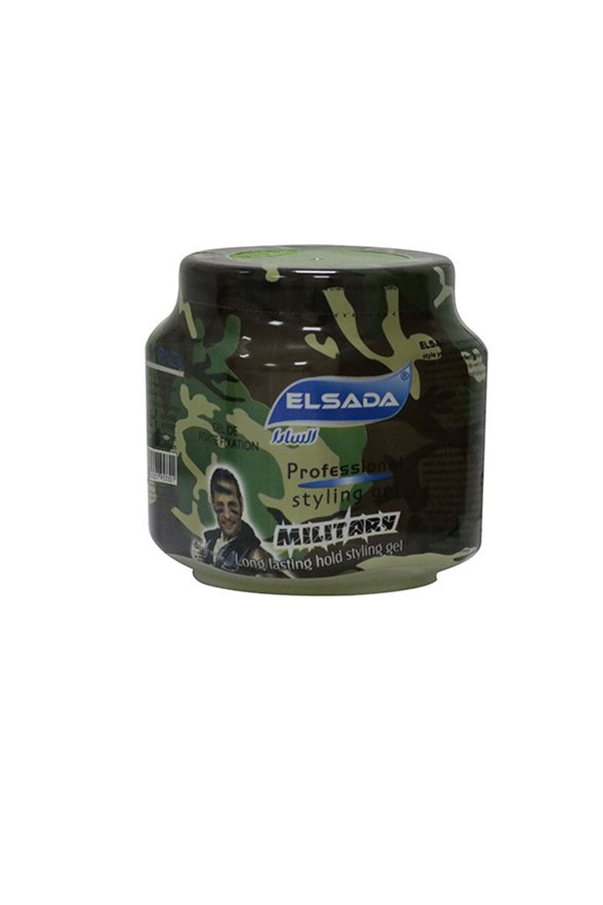 Elsada Professıonal Long Lastıng Hold Stylıng Gel 1000 Ml (mılıtary) Ekstra Kalıcı Jöle