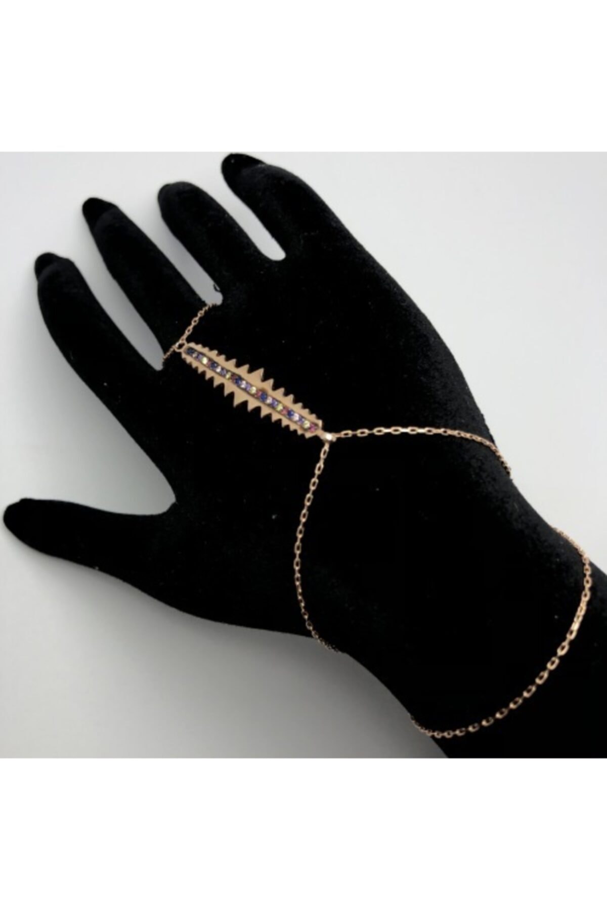 Midyat Gümüş Kenti Kadın  Sarı 925 Ayar Zirkon Taşlı Gümüş Şahmeran