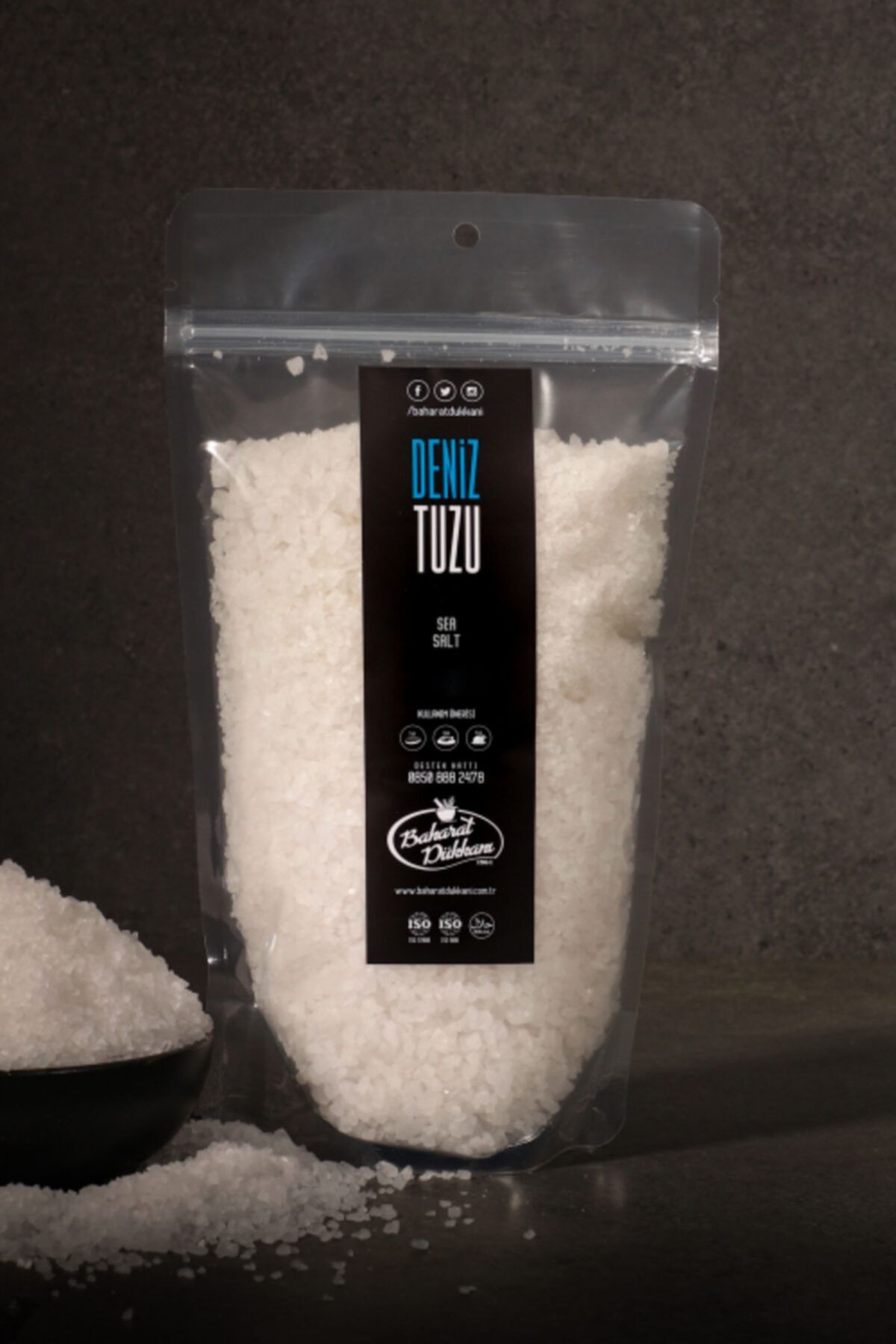 Baharat Dükkanı Deniz Tuzu (granül) 500gr