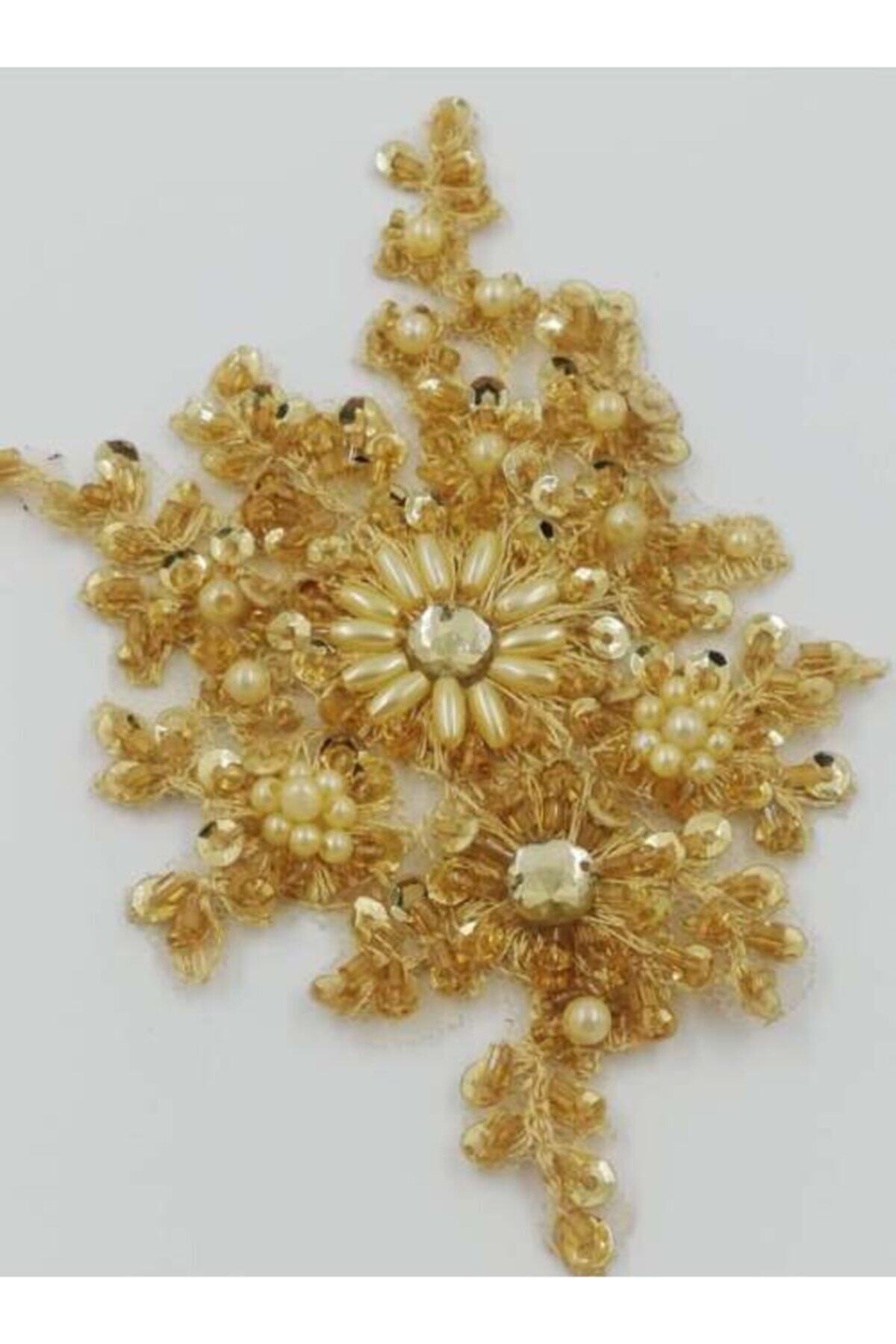 FİKA FEMME Hint Işi Boncuklu Aplik