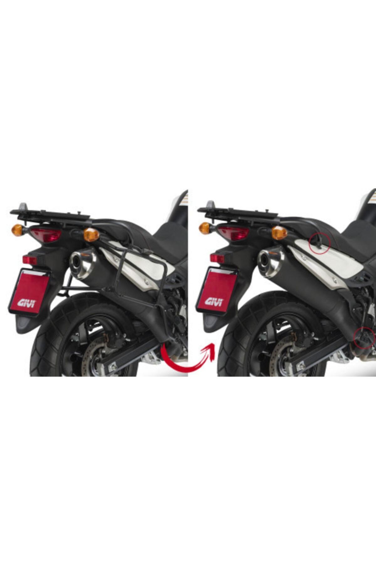Givi Gıvı Plr3101 Suzukı Dl 650 V-strom (11-16) Yan Çanta Taşıyıcı