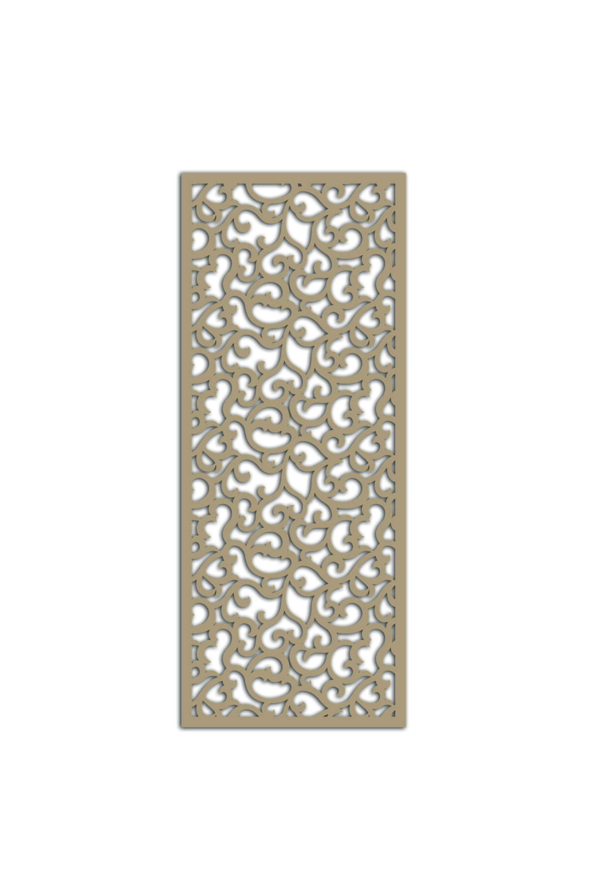 Liar Dekor Liar Ahşap Seperatör (Paravan) - KSP-207 - (18 mm) - (69 cm x 139 cm) - (Ham)