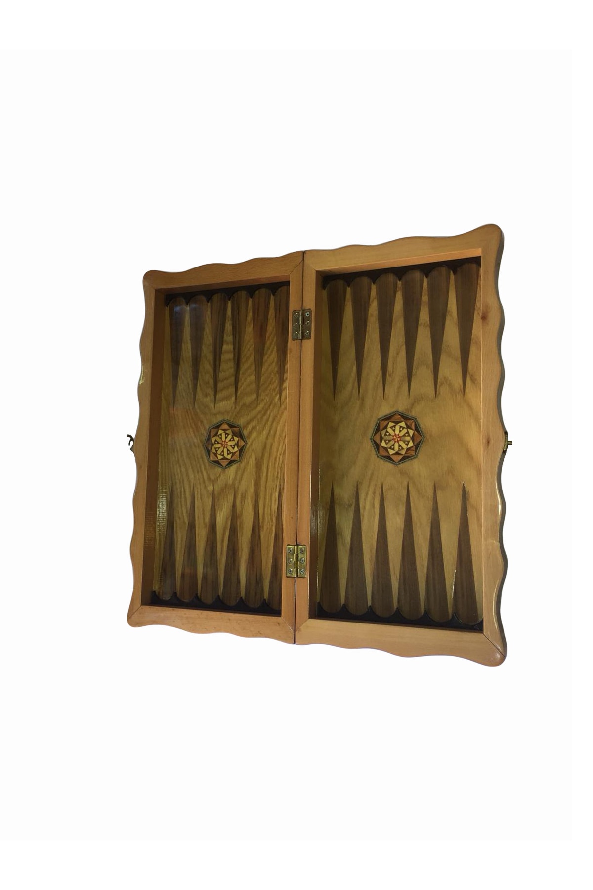 günbeyi Sedef Mozaik Işlemeli El Yapımı Tavla