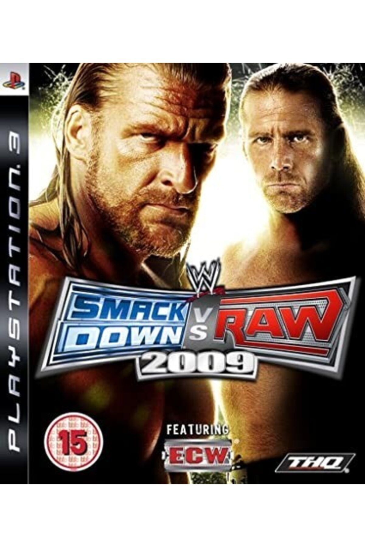 THQ Ps3 Smack Down Vs Raw 2009 - Orjinal Oyun - Sıfır Jelatin