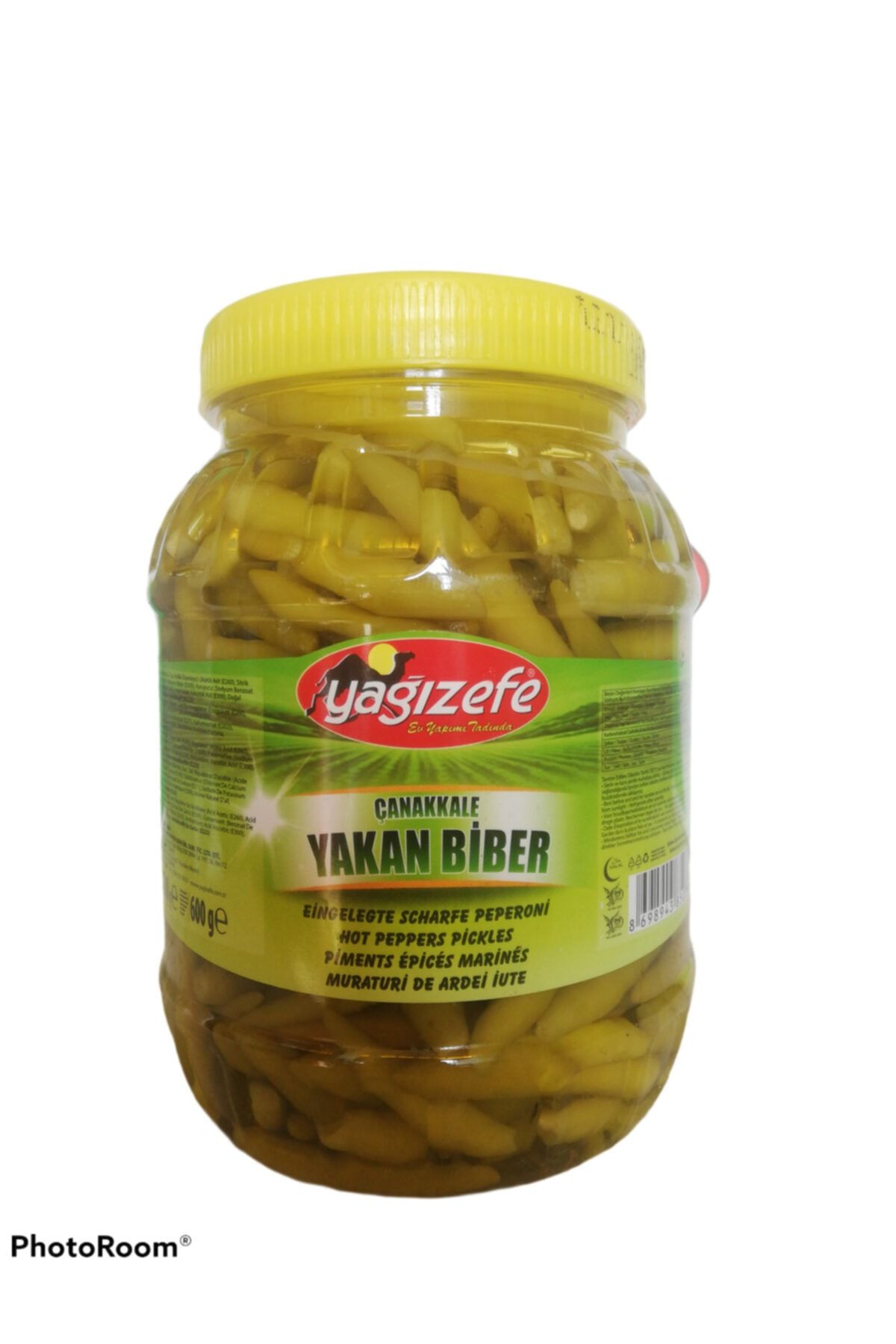 Yağızefe Yakan Biber Turşusu 600g