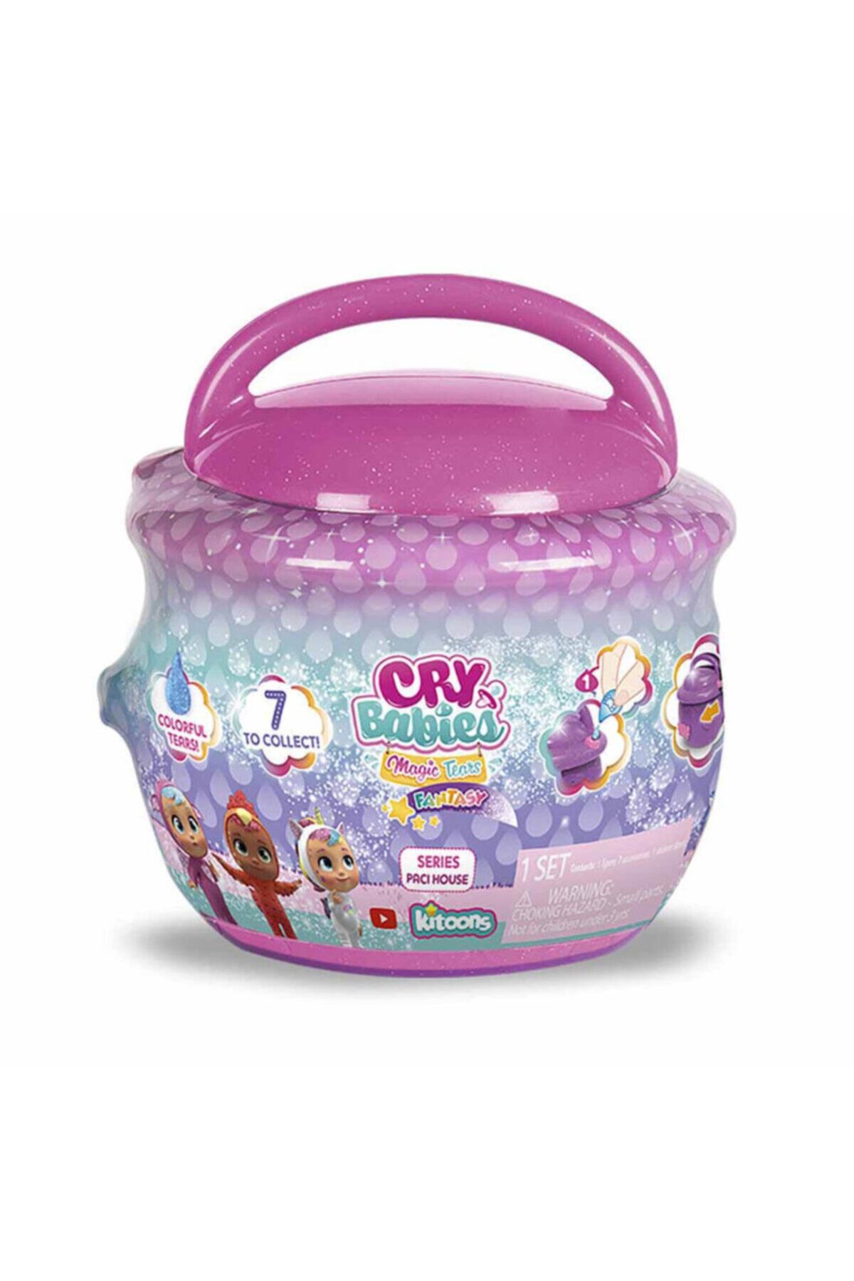 Cry Babies Magic Tears Fantasy Paci Evler Sürpriz Paket Cym02000 - Açık Pembe