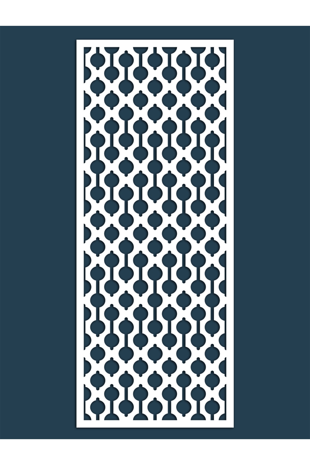 Liar Dekor Liar Ahşap Seperatör (Paravan) - KSP-210 - (18 mm) - (100 cm x 210 cm) - (Beyaz)