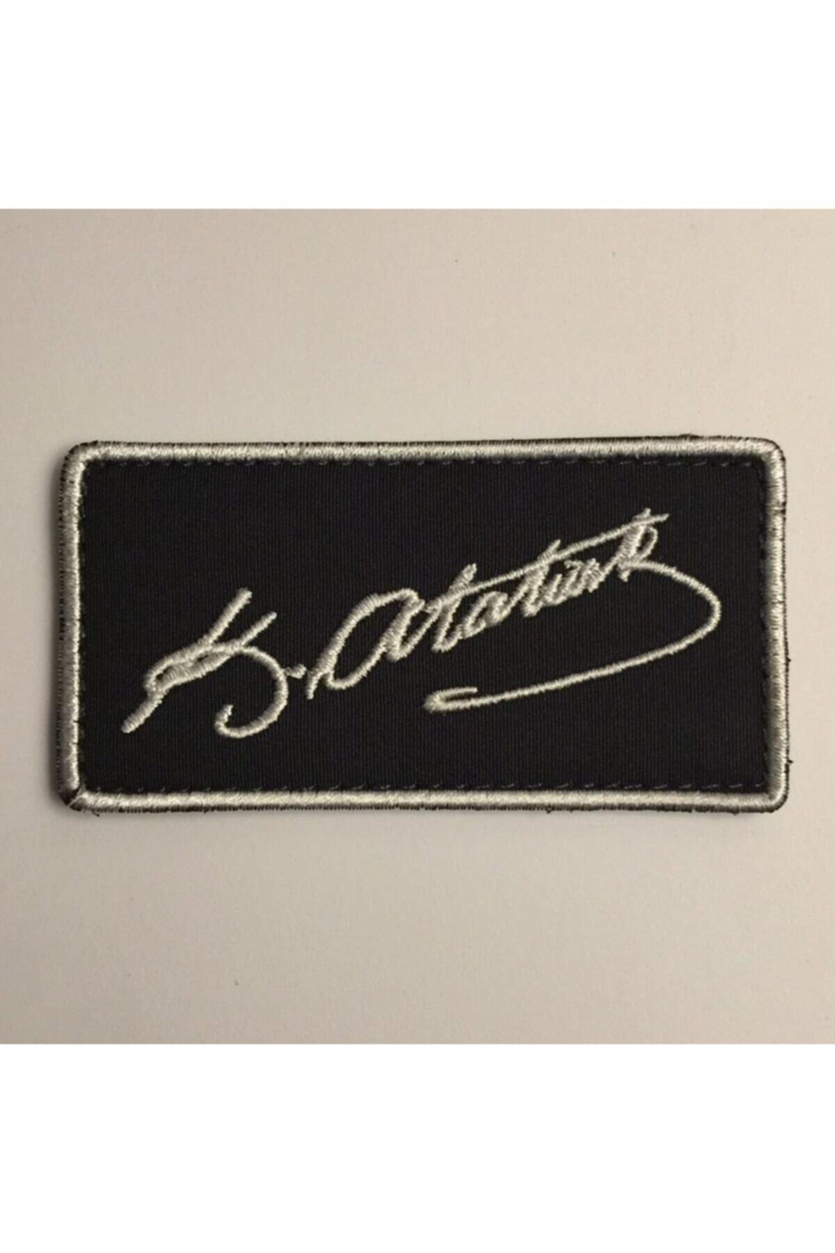 Gazi Ticaret Kemal Atatürk Imzalı Arma Model 01 Logo Peç Patch