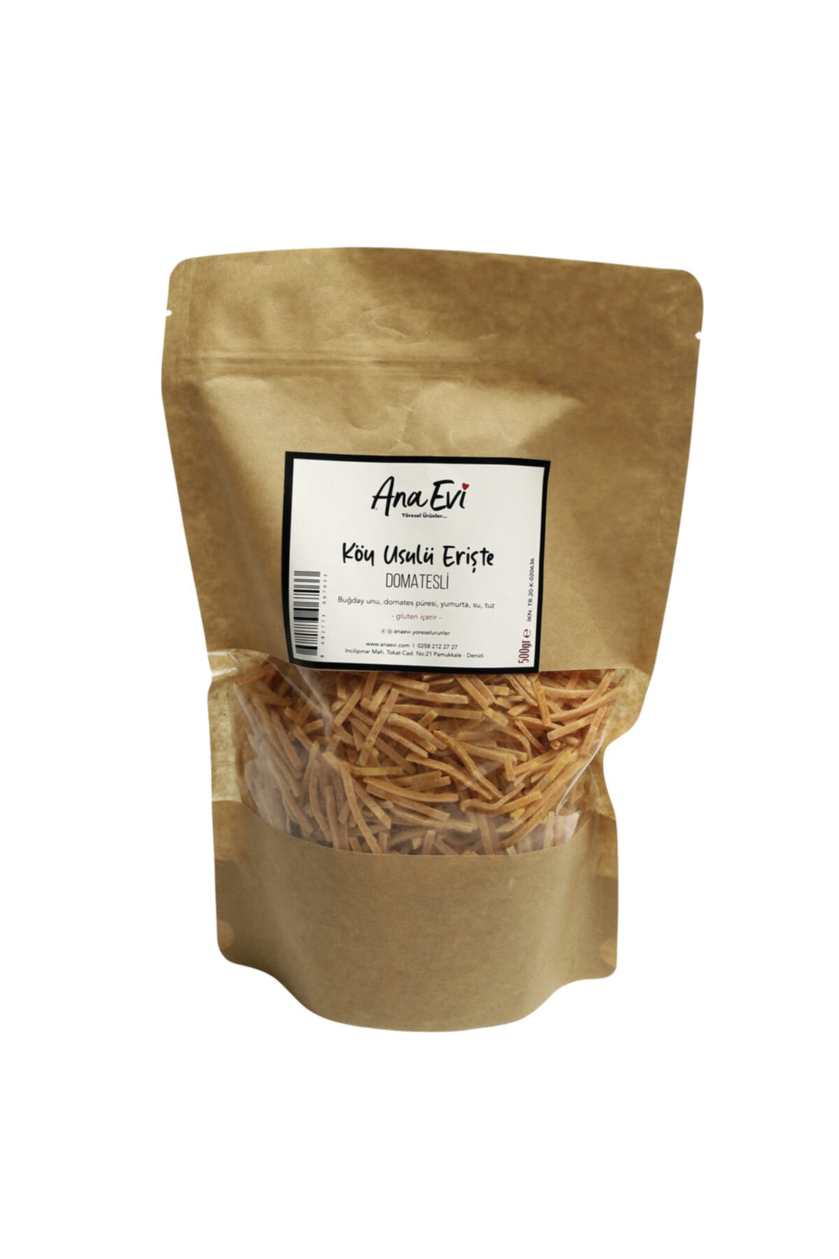 anaevi Köy Usulü Domatesli Erişte 500 Gr