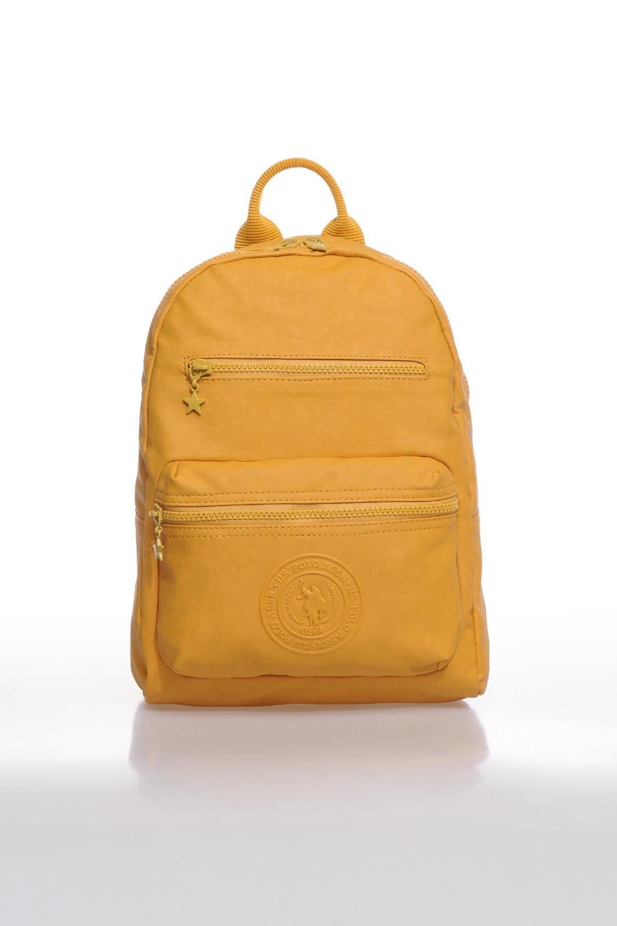 U.S. Polo Assn. Us21404 Kadın Safran Sırt Çantası