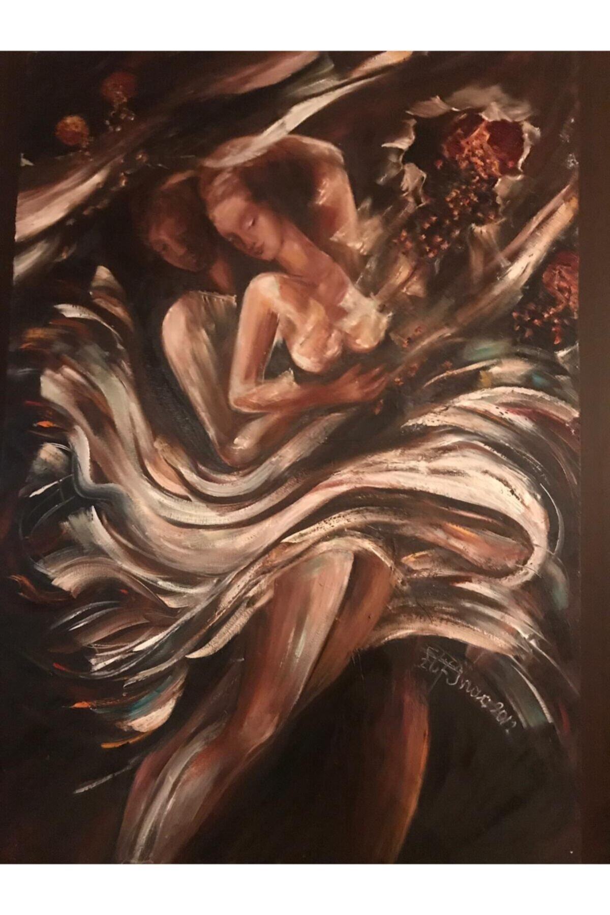 ELİF İNANÇ Tuval Üzerine Yağlı Boya Tablo 100x70 cm