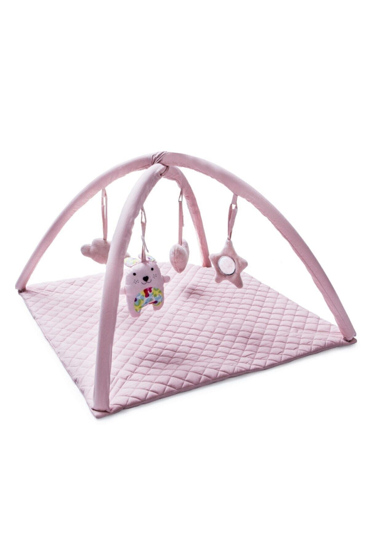 Babyjem Pembe Soft Pamuk Oyun Halısı