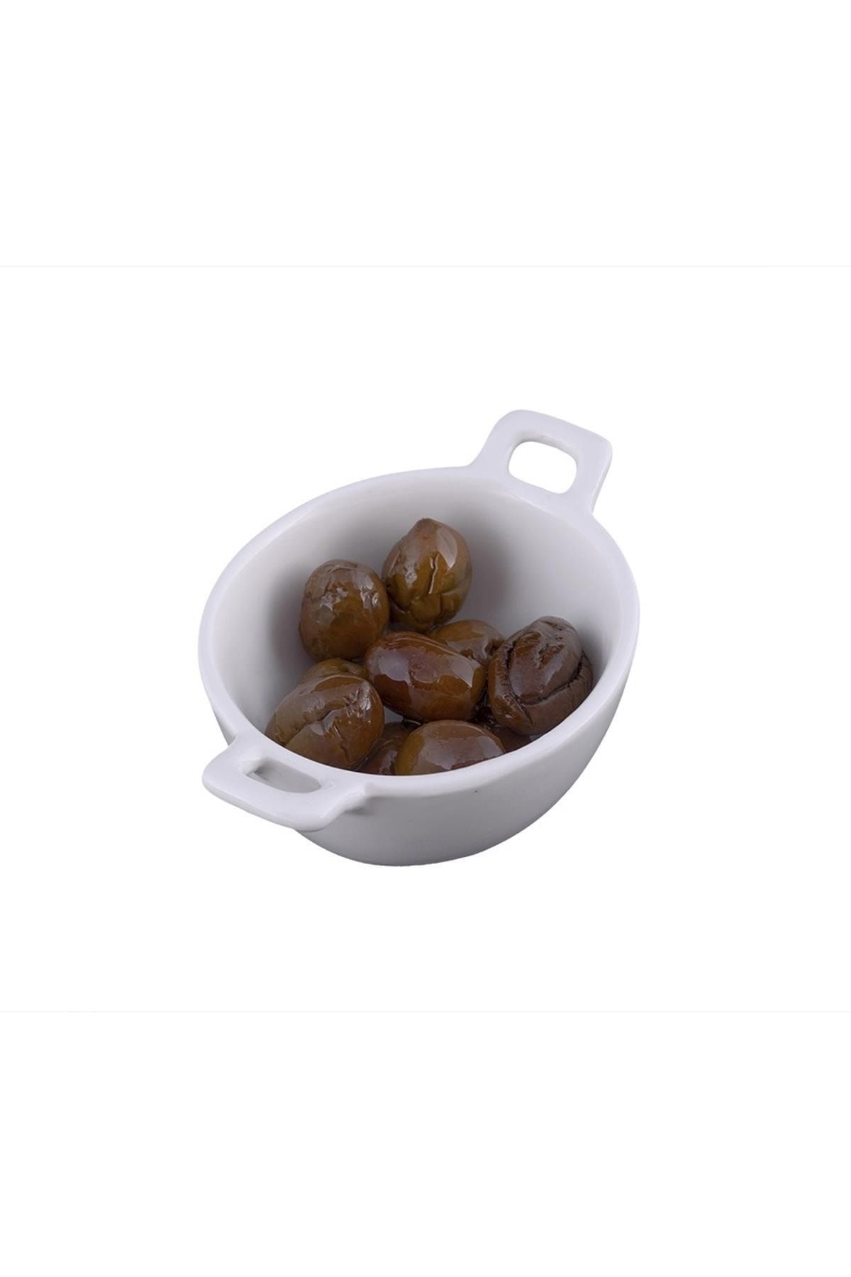 SELENE Porselen Minimal Sosluk Kahvaltılık 6'lı
