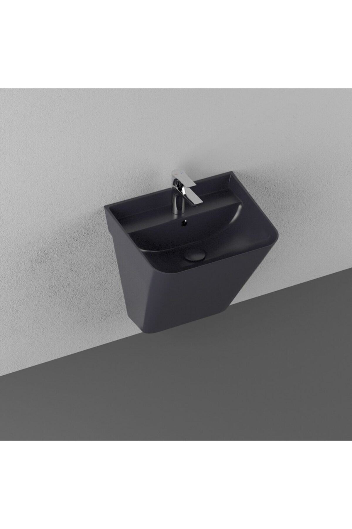 İsvea Isvea Sott'aqua 50 Cm Asma Monoblok Lavabo - Siyah
