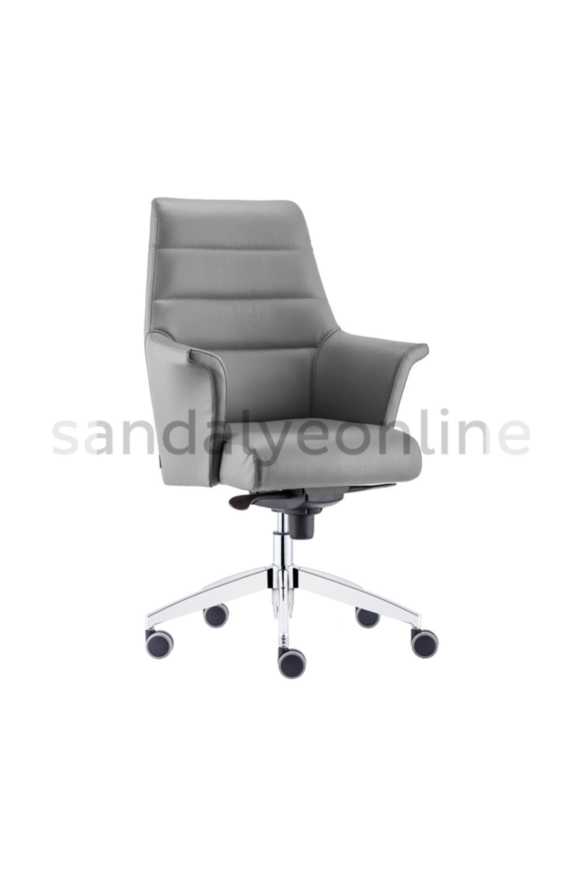 Sandalye Online Koza Çalışma Sandalyesi Gri