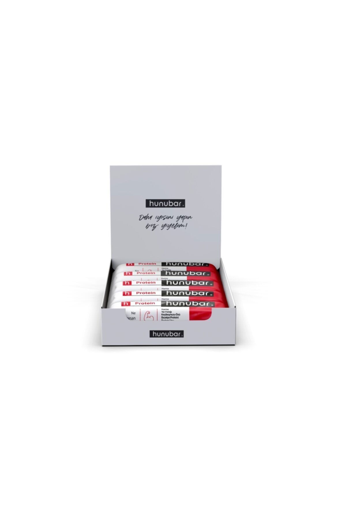 Kuru Yeşil Hunubar - Protein Bar 40 Gr X 12 Adet