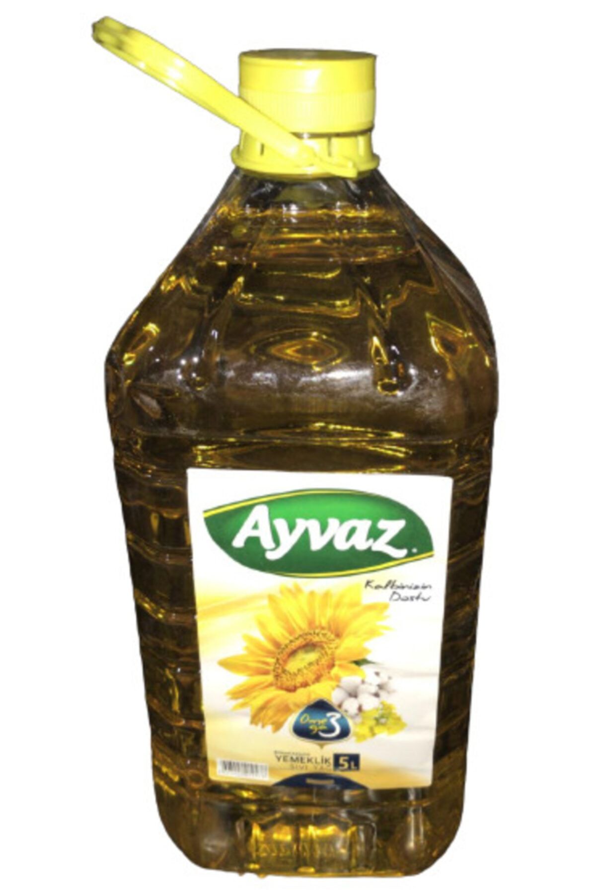 AYVAZ YAĞ Yemeklik Omega 3 Sıvı Yağ 5 Lt / 1 Adet