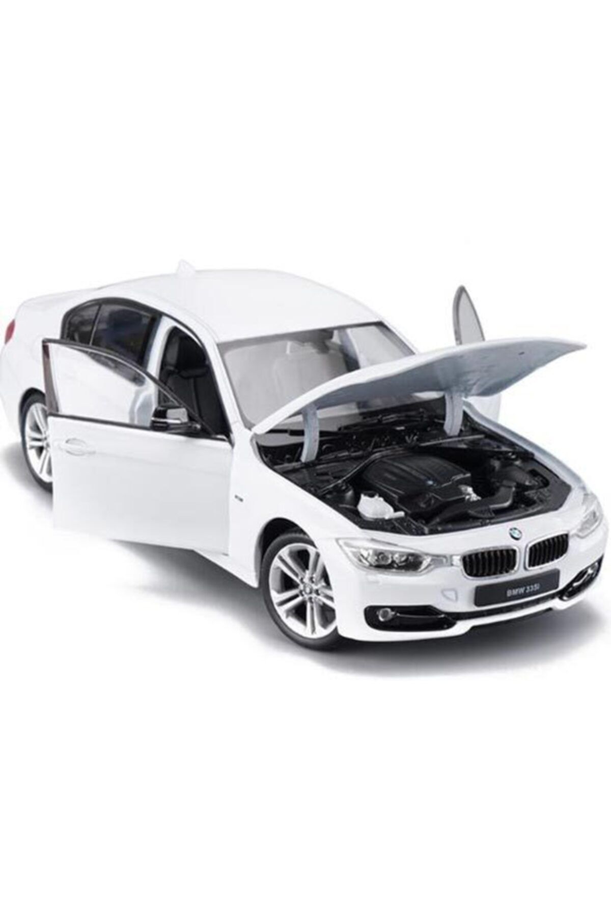 WELLY Bmw 335i Metal Araba Kapılar Kaput Açılır Orjinal Oyuncak 3.35 I