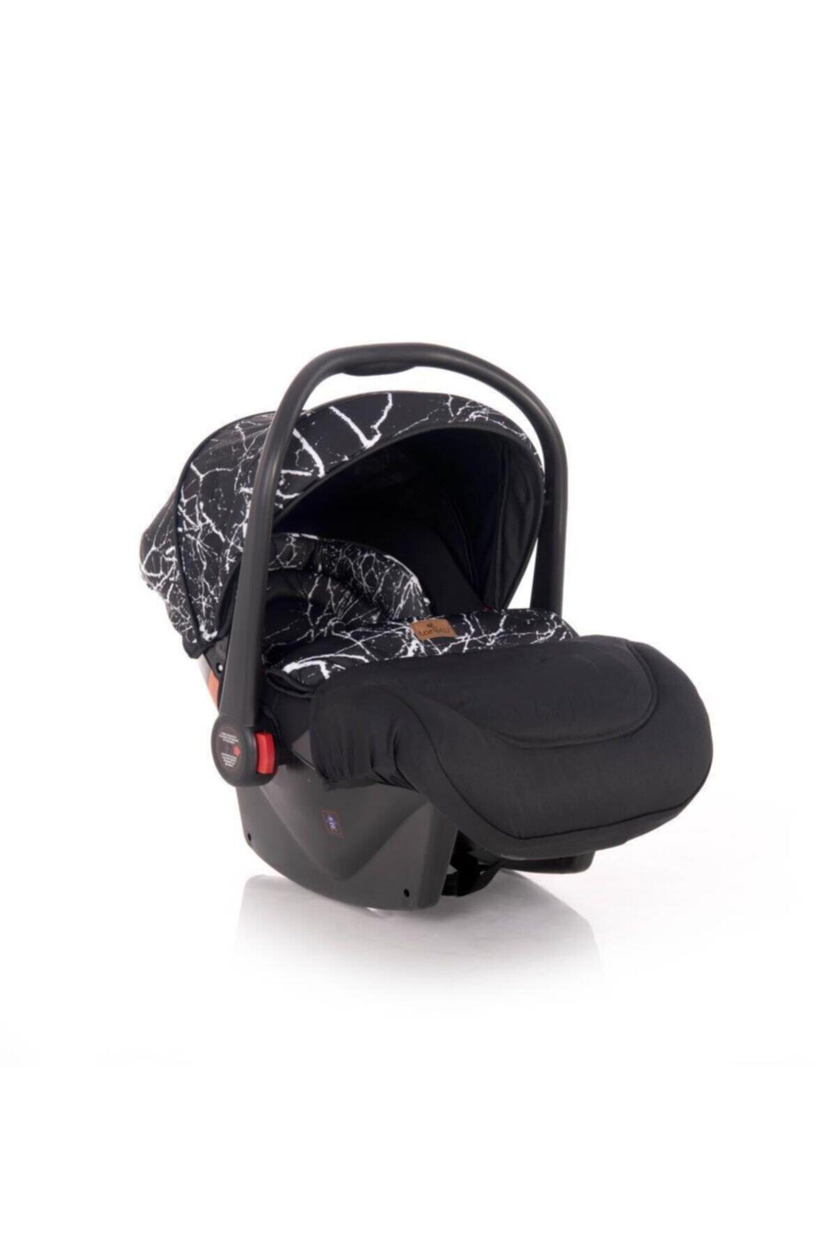 LORELLİ Pluto Ana Kucağı Bebek Oto Koltuğu Puseti - Black Marble